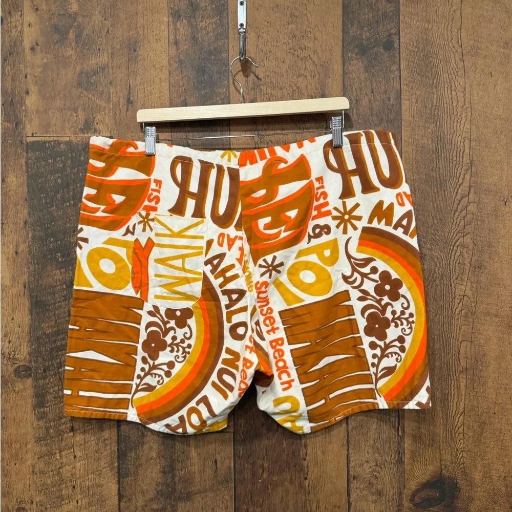 Vintage Hawaiian holiday sports wear shorts - Picture 3 of 6